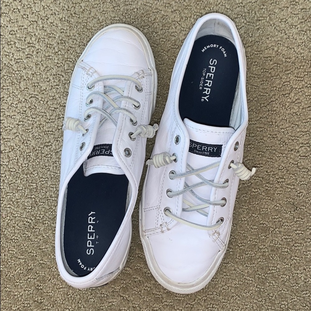 COPY - Light Pink Leather Sperry’s